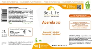 Be-life Acérola 750 Gélules B/90