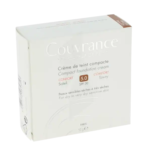 Avène Eau Thermale Couvrance Compact Conf Soleil N°5.0 10gr