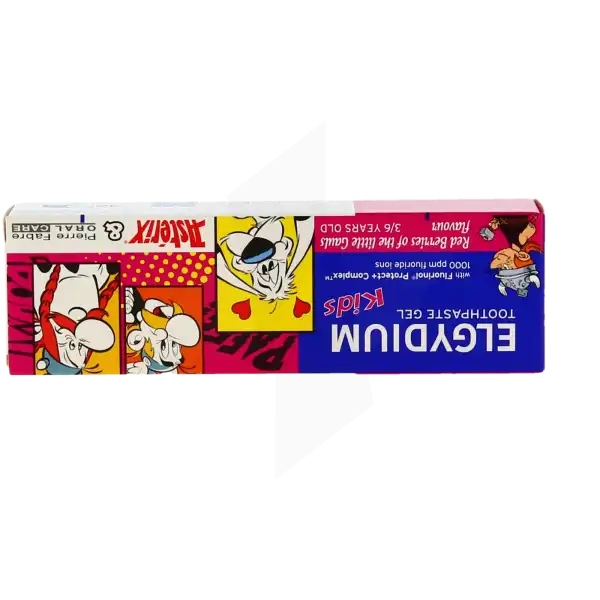 Elgydium Kids Asterix Pâte Dentifrice Grenadine T/50ml