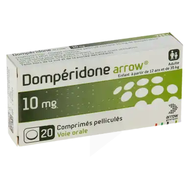 Domperidone Arrow 10 Mg, Comprimé Pelliculé à LES-PAVILLONS-SOUS-BOIS