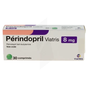 Perindopril Viatris 8 Mg, Comprimé