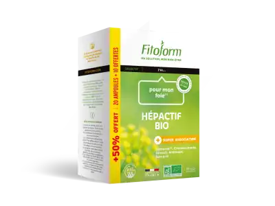 Fitoform Hépactif Bio 20 + 10 ampoules