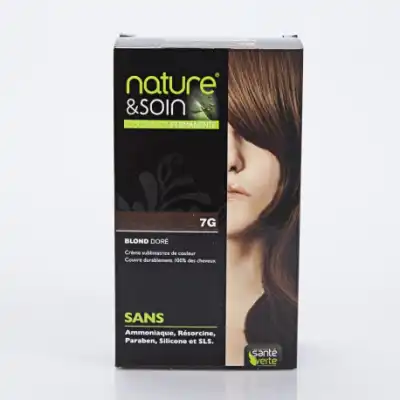 Nature & Soin Kit coloration 7G blond doré