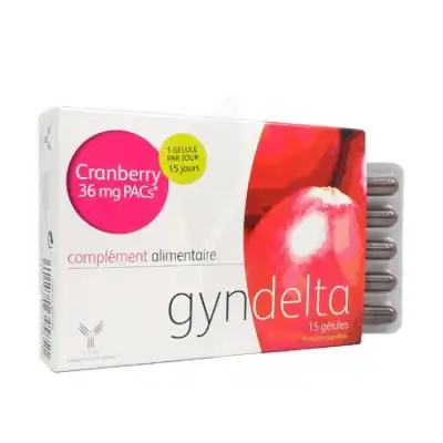 Gyndelta Gélules Confort Urinaire B/15 à St Médard En Jalles