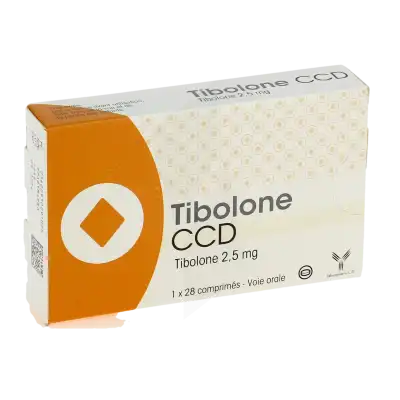 Tibolone Ccd 2,5 Mg, Comprimé à CHENÔVE