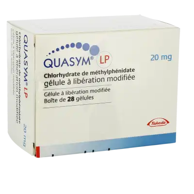 Quasym L.p. 20 Mg, Gélule à Libération Modifiée à MONSWILLER