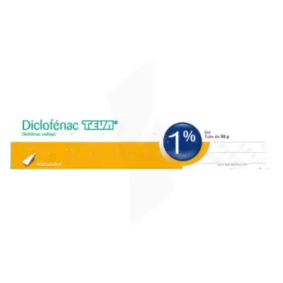 Diclofenac Teva 1 %, Gel à BOURG-SAINT-MAURICE