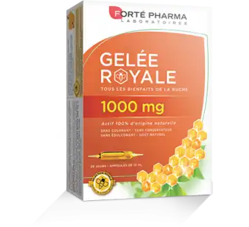 Forte Pharma Gelée Royale 1000 Mg Solution Buvable 20 Ampoules/10ml à VITRE