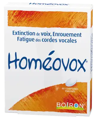 Boiron Homéovox Comprimés Enrobés B/60 à CUISERY