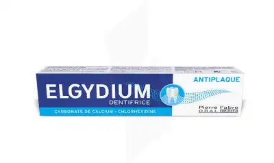 Elgydium Antiplaque Pâte Dentifrice 75ml à LA-RIVIERE-DE-CORPS