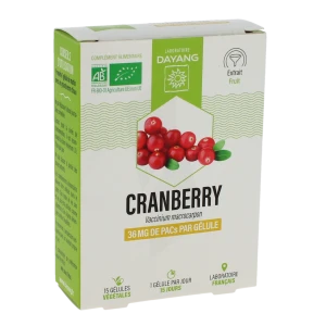Dayang Cranberry Bio 15 Gélules