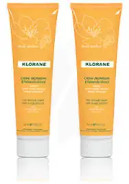 Klorane Dermo Protection Crème Dépilatoire 150ml Lot De Deux