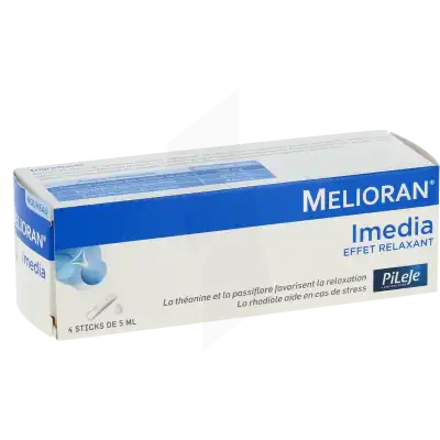 Pileje Melioran Imedia Solution Buvable Effet Relaxant 4 Sticks/5ml à SAINT-JEAN-D-ILLAC