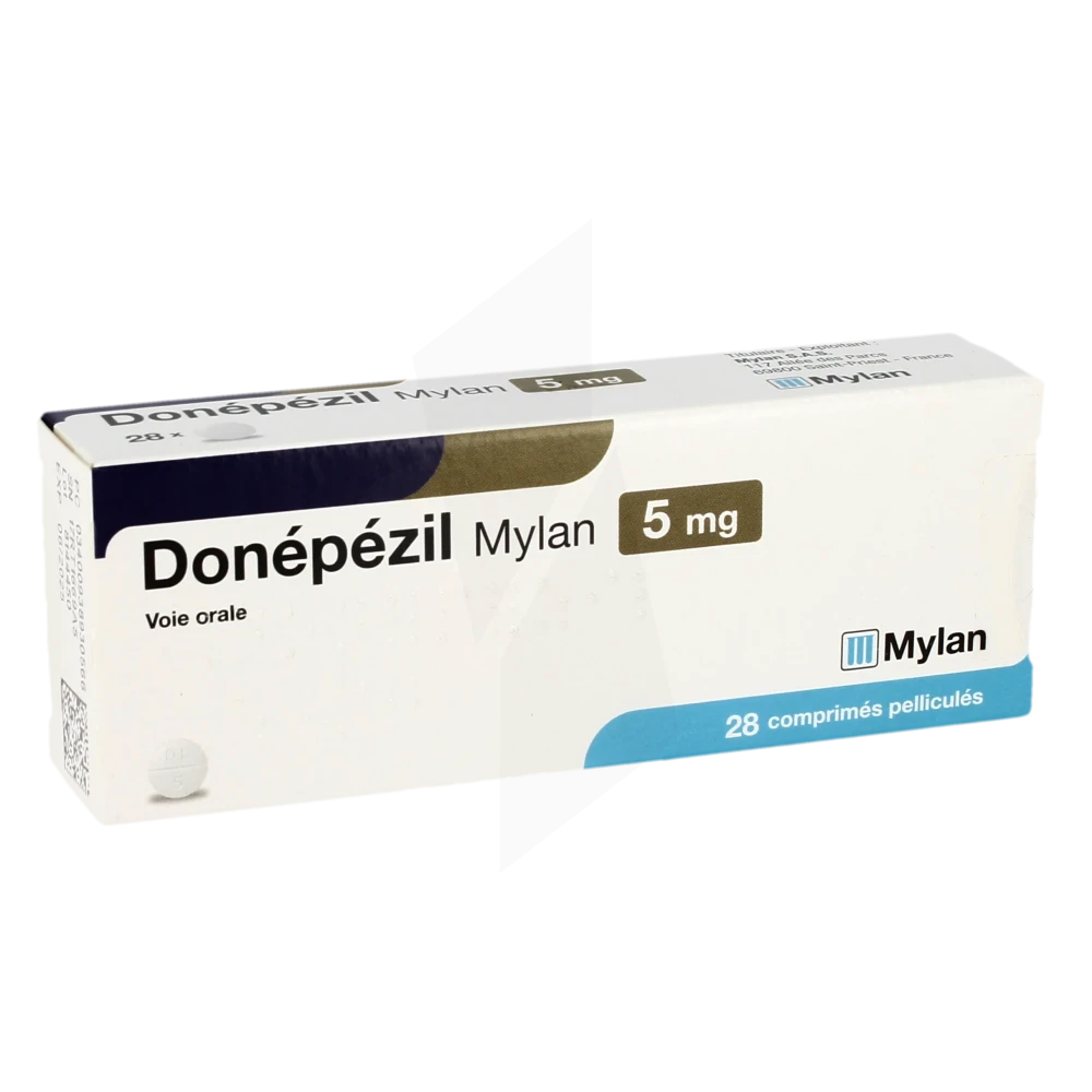 Donepezil Viatris 5 Mg, Comprimé Pelliculé