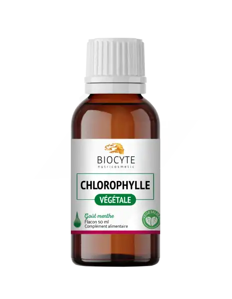 Biocyte Chlorophylle Végétale Solution Buvable Fl/50ml