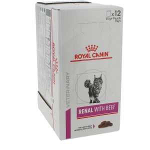 Royal Canin - Renal Boeuf 12 Sachets - Chat