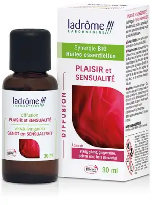 Ladrôme Synergie Bio Huile Essentielle Plaisir Sensualité Fl/30ml à REIMS