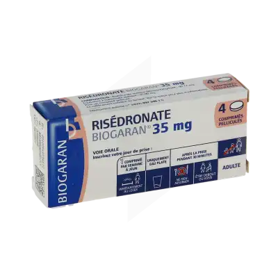 Risedronate Biogaran 35 Mg, Comprimé Pelliculé à Lavernose-Lacasse