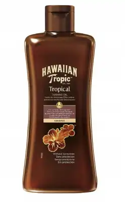 Hawaiian Tropic Huile De Bronzage Noix De Coco Fl/200ml à PERSAN
