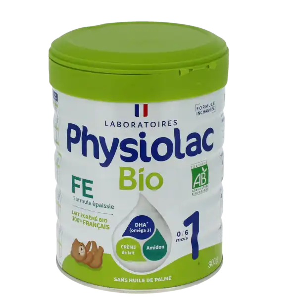 Physiolac Bio 1 Epaissie Lait Pdre B/800g