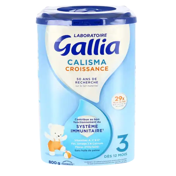 Gallia Calisma Croissance Lait En Poudre B/800g