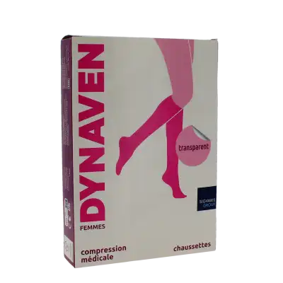 Sigvaris Dynaven Transparent Chaussette Classe 2 Beige Foncé Normal L à Toulouse