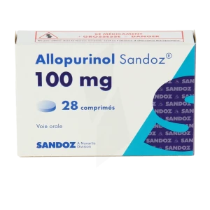 Allopurinol Sandoz 100 Mg, Comprimé