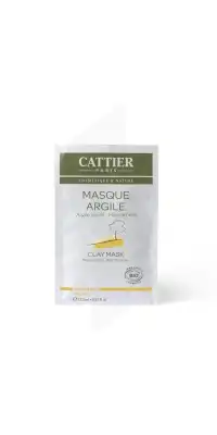 Cattier Masque Crème Argile Jaune Peau Sèche 12 Unidoses/5ml à ROMORANTIN-LANTHENAY