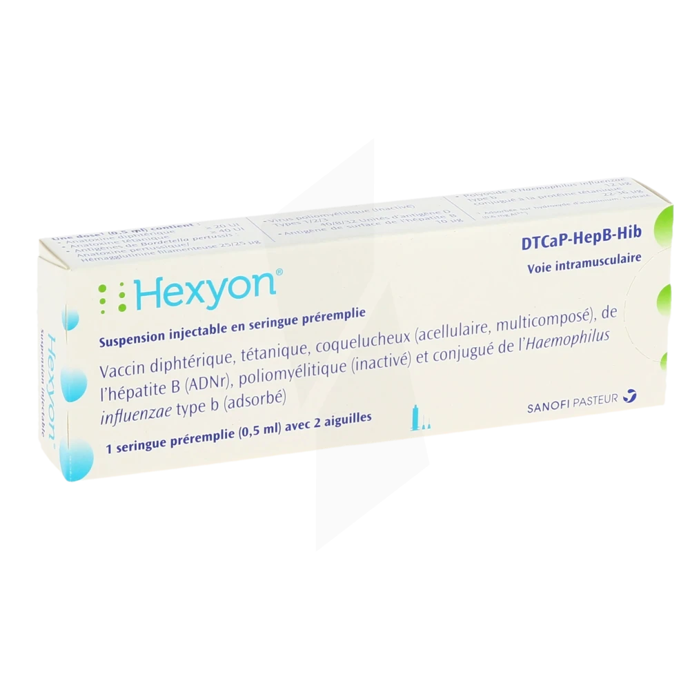 Hexyon, Suspension Injectable En Seringue Préremplie