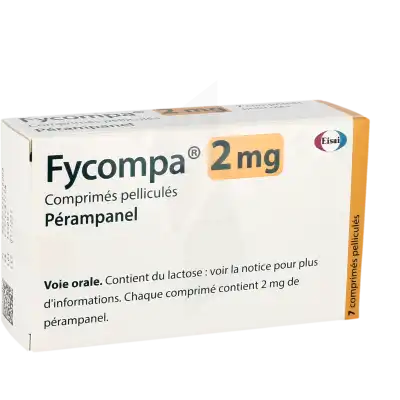 Fycompa 2 Mg, Comprimé Pelliculé à LIEUSAINT