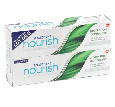 Sensodyne Nourish PÂte Dentifrice Protection Apaisante 2t/75ml à TOULOUSE
