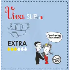VIVA SLIP - EXTRA - LARGE-PROTECTION - CHANGES COMPLETS