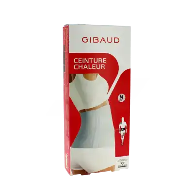 Gibaud - Ceinture Chaleur - Ecru - Hauteur 25cm - Taille M à Chambéry