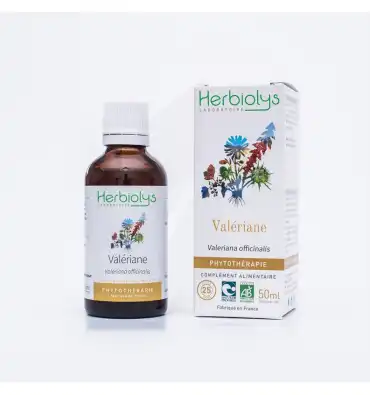 Herbiolys Phyto - Valériane 50ml Bio à HEROUVILLE ST CLAIR