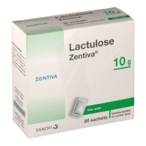 Lactulose Zentiva 10 G, Solution Buvable En Sachet-dose