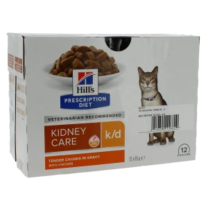 Hill's Prescription Diet Feline K/d 12 Sachets De 85g