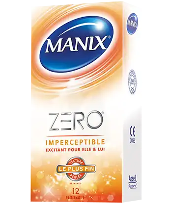 Manix Zéro Préservatif Excitant B/12