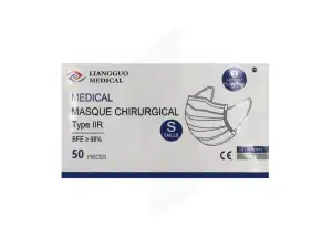 Masque Chirurgical Type Iir Taille S B/50 à NÈGREPELISSE