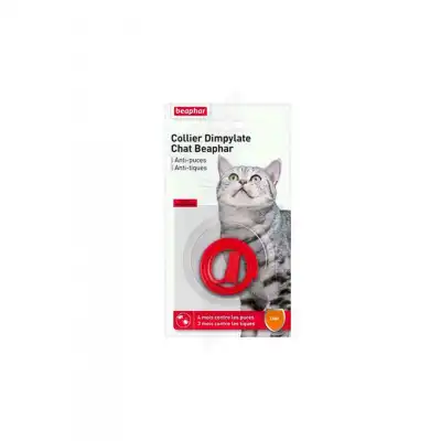 Collier Dimpylate Chat Beaphar, Collier Médicamenteux à CHASSE SUR RHÔNE