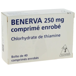 Benerva 250 Mg, Comprimé Enrobé