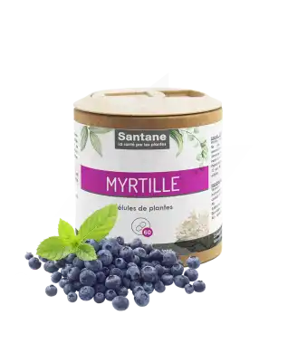 Santane Myrtille Gélules De Poudre De Plantes 280mg B/60 à Espaly-Saint-Marcel