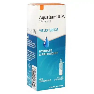 Aqualarm Up 2 % S Ophtalm Lubrifiante Humidifiante Fl/10ml à Hendaye