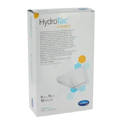 HydroTac® Comfort pansement adhésif 8 x 15 cm - Boîte de 10