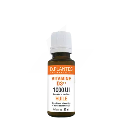 Vitamine D3 Huile 1000ui D-plantes Fl/20ml à ANGLET