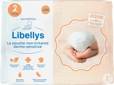 Libellys Couches Bébé Non-irritantes Taille 2 à CHÂLONS-EN-CHAMPAGNE