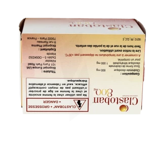 Clastoban 800 Mg, Comprimé Pelliculé