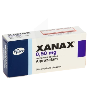 Xanax 0,50 Mg, Comprimé Sécable