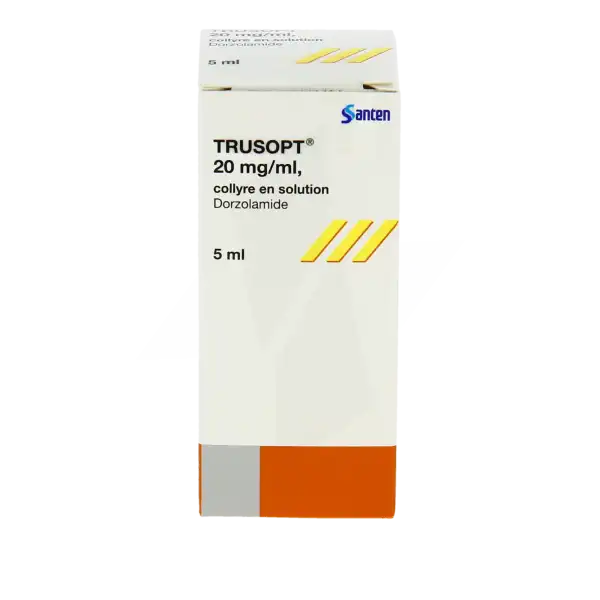 Trusopt 20 Mg/ml, Collyre En Solution