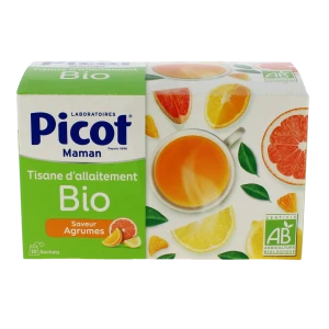 Picot Maman Tis D'allaitement Agrumes 20sach/1,6g