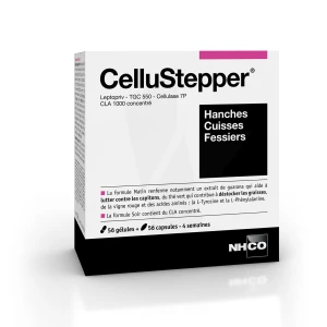 Nhco Nutrition Aminoscience Cellustepper Cellulite Zones Ciblées Gélules + Caps B/2x56